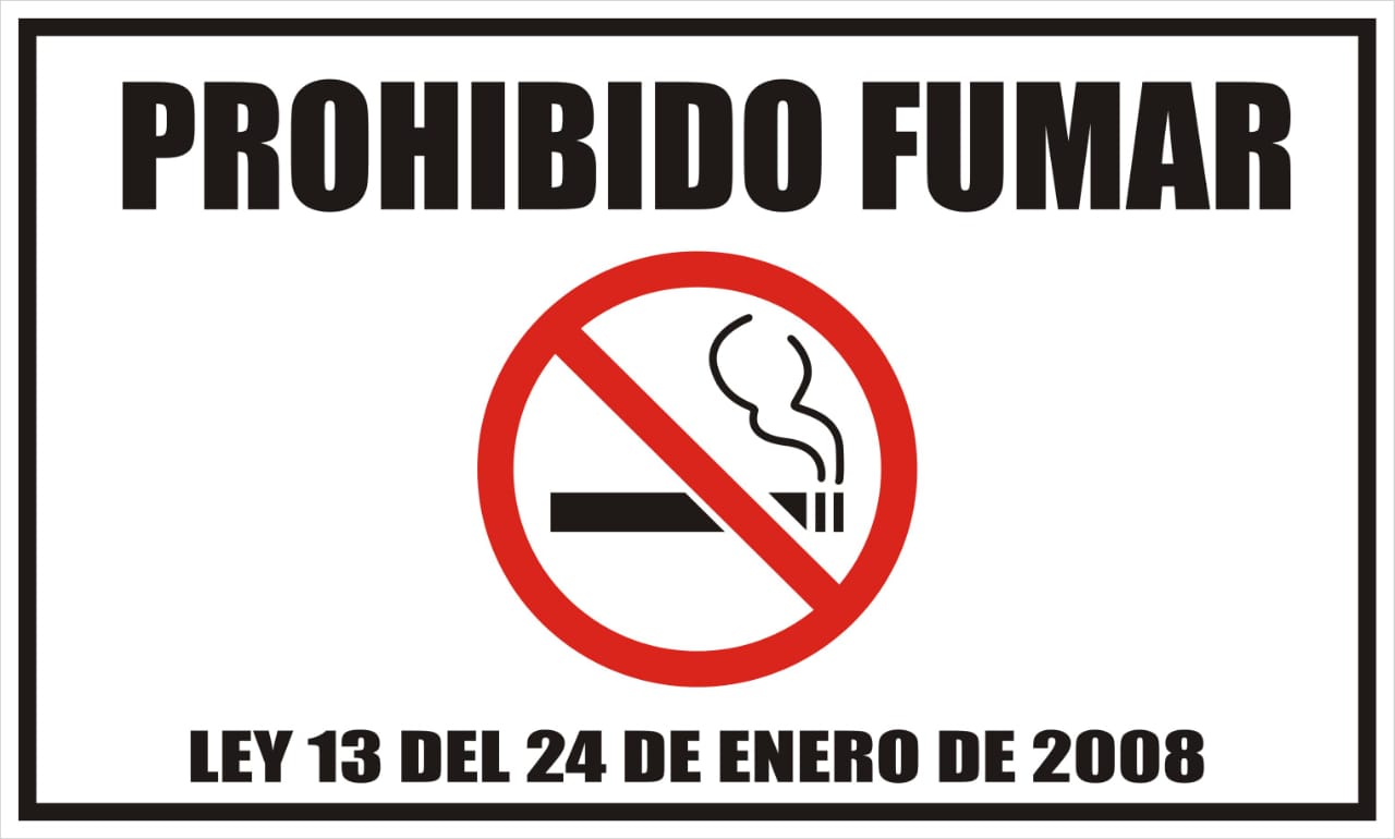 Ley prohibido fumar - Impresiones Panamá